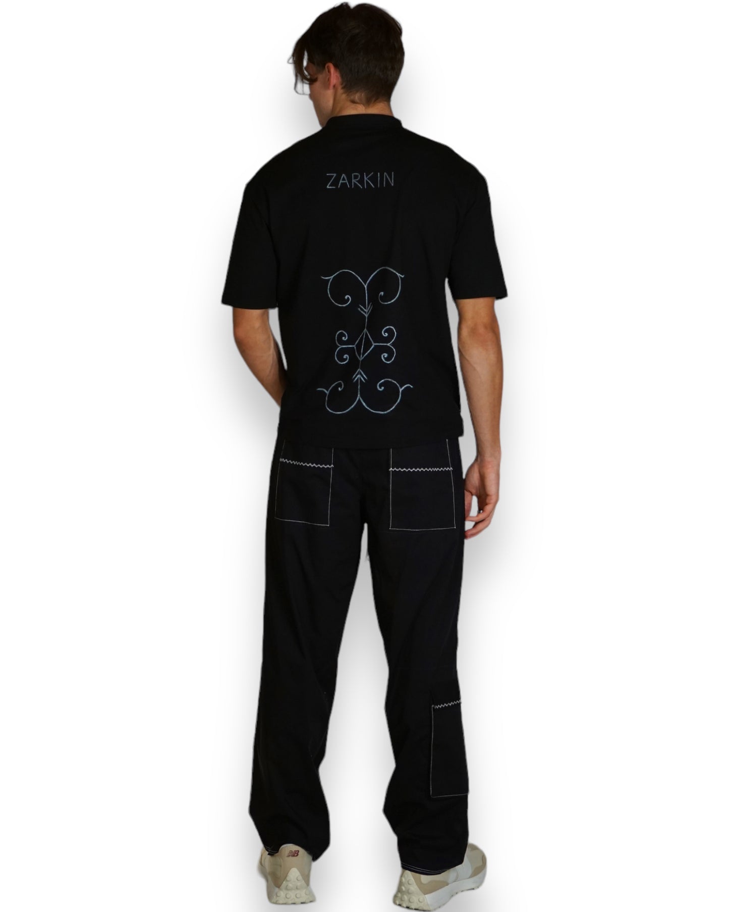 Cargohose in schwarz (Unisex)