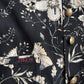 CROPPED JACKE MIT BOTANISCHEM PRINT