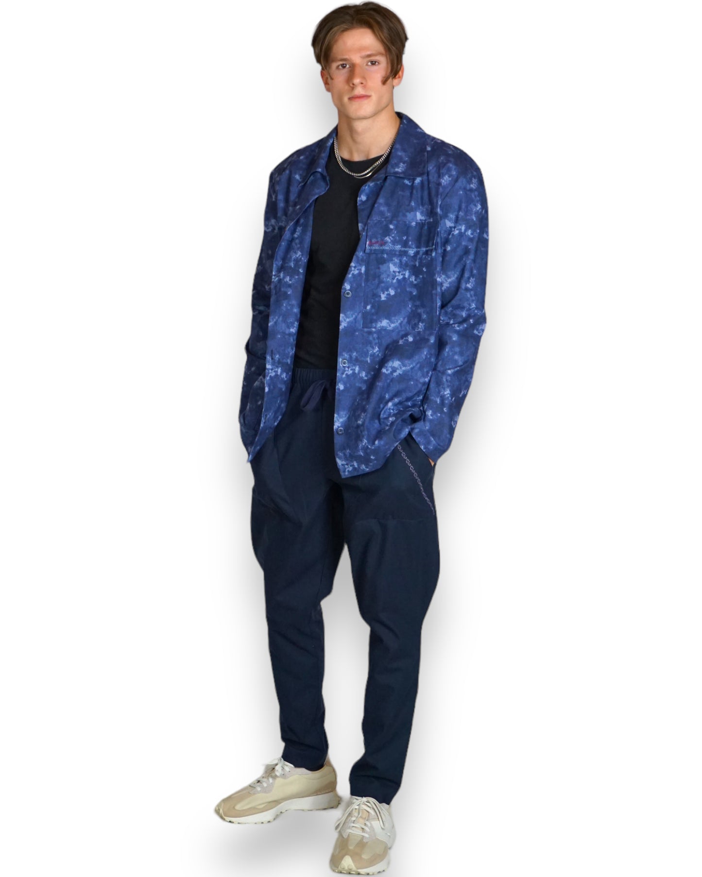 Unisex Zweiteiler in blau