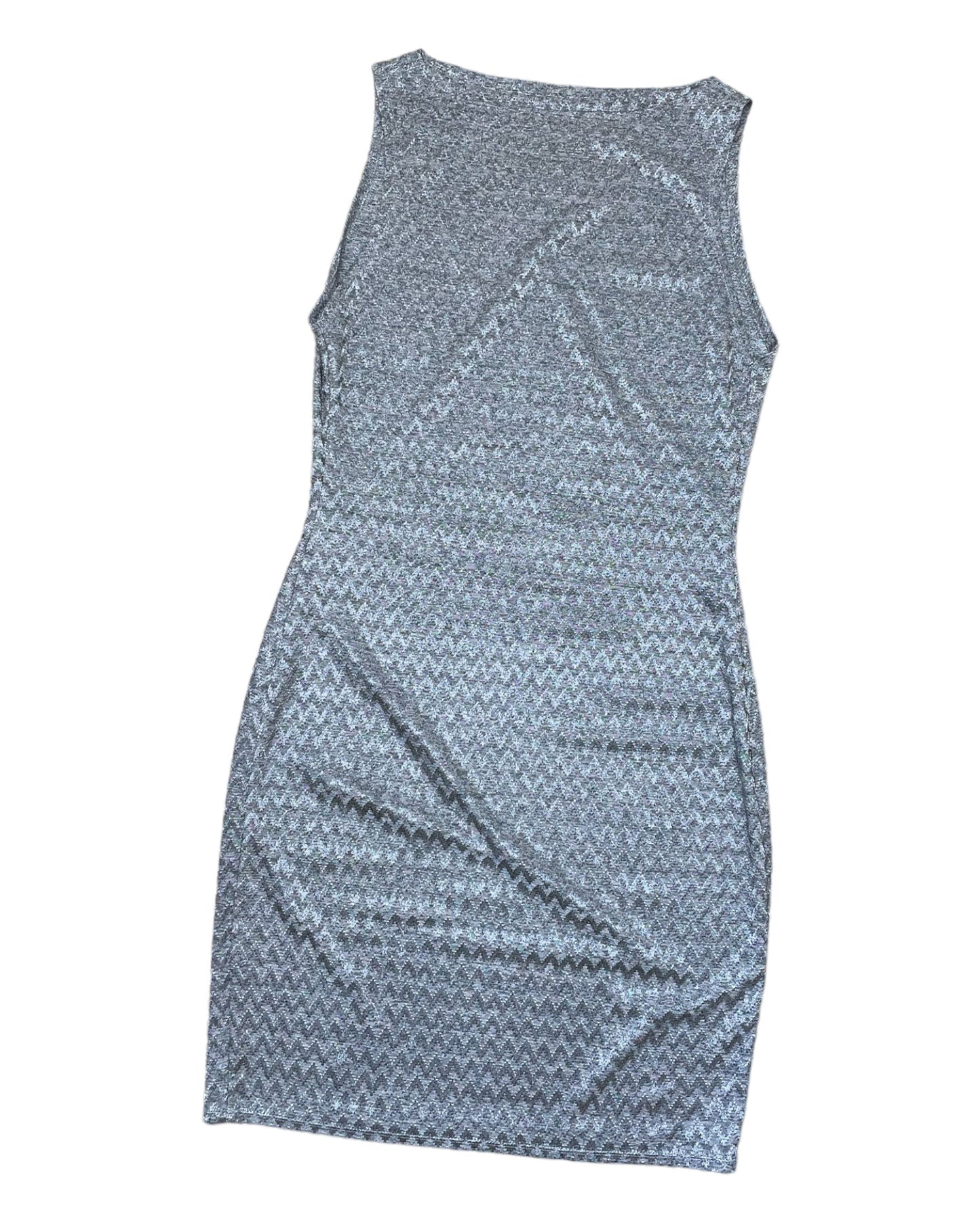 Metallic Etui Kleid