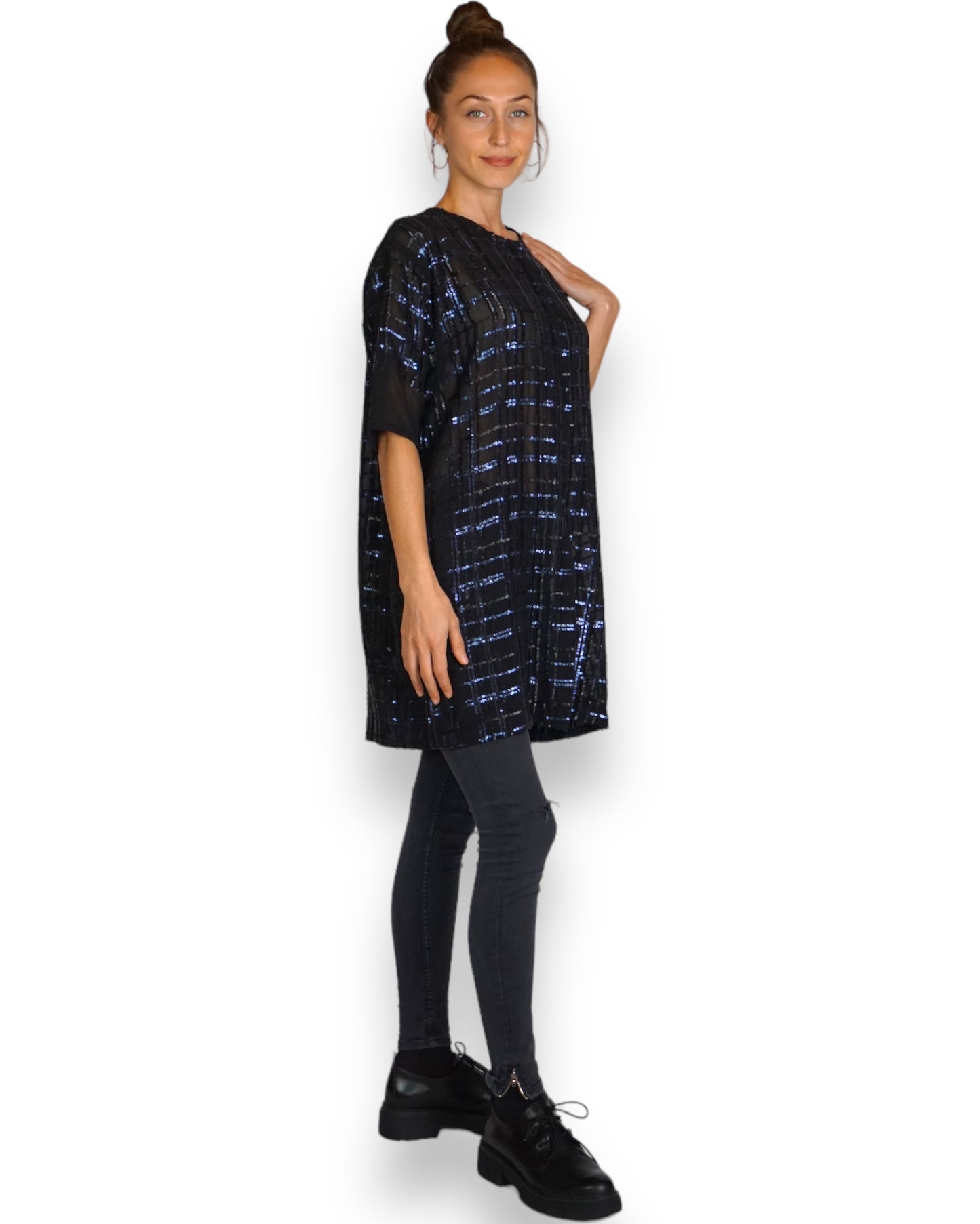 Pailletten-Minikleid