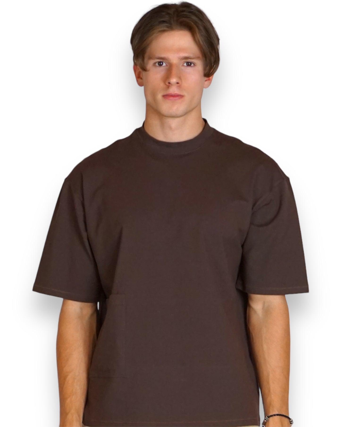 T-Shirt in braun (Unisex)