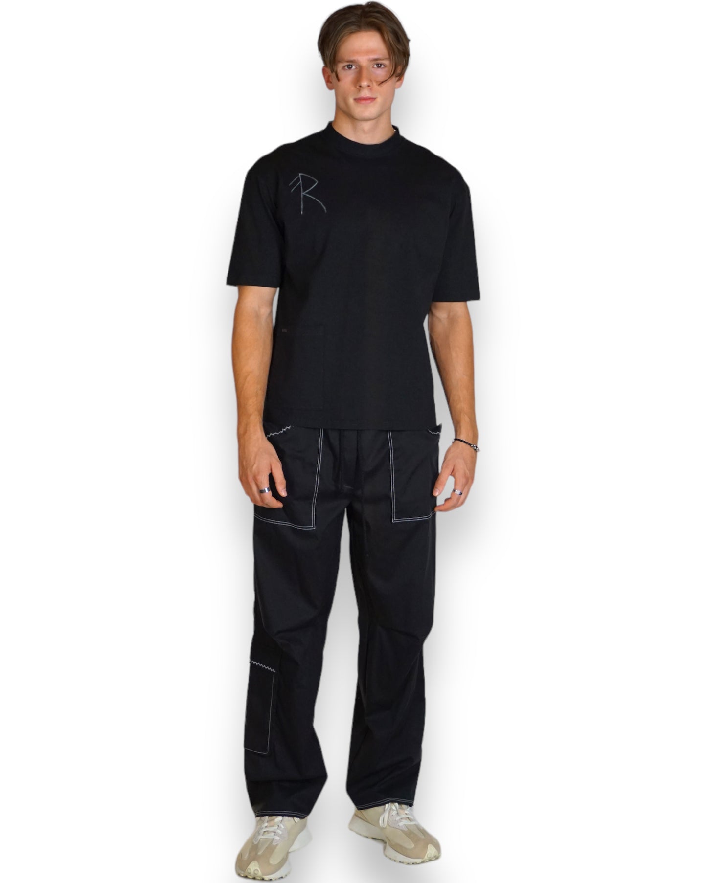 Cargohose in schwarz (Unisex)