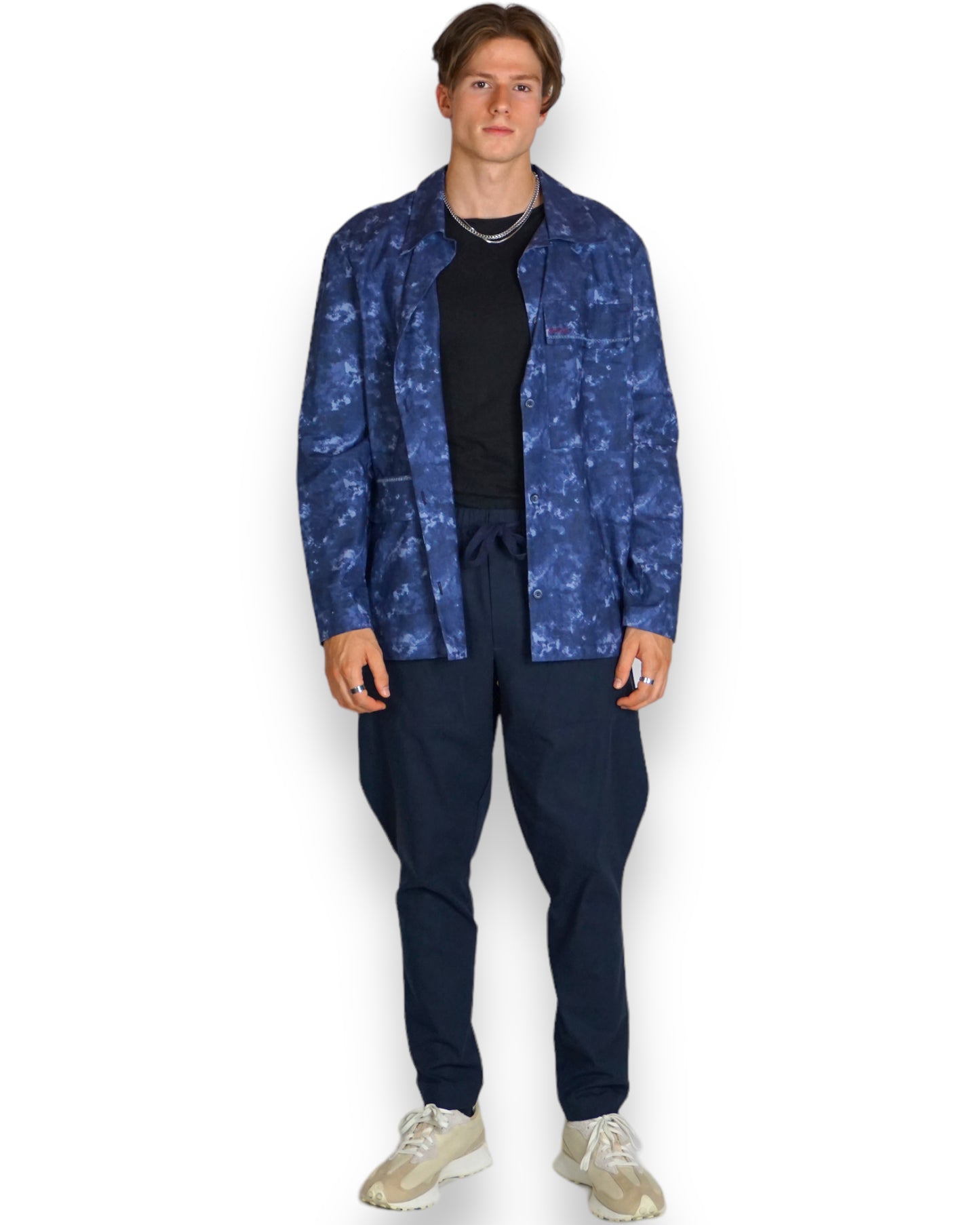 Unisex Zweiteiler in blau