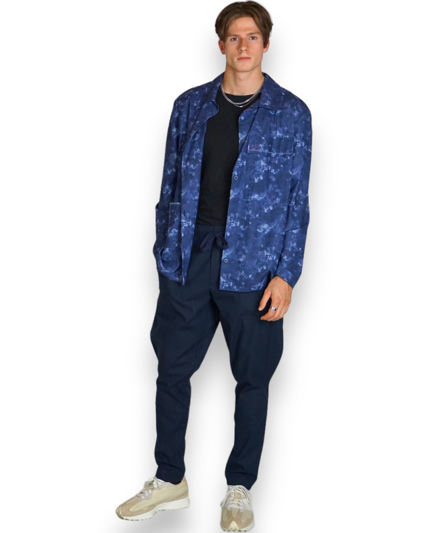 Unisex Zweiteiler in blau