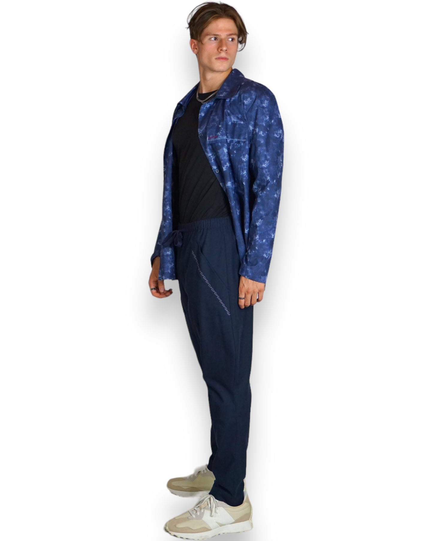 Unisex Zweiteiler in blau