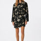 CROPPED JACKE MIT BOTANISCHEM PRINT