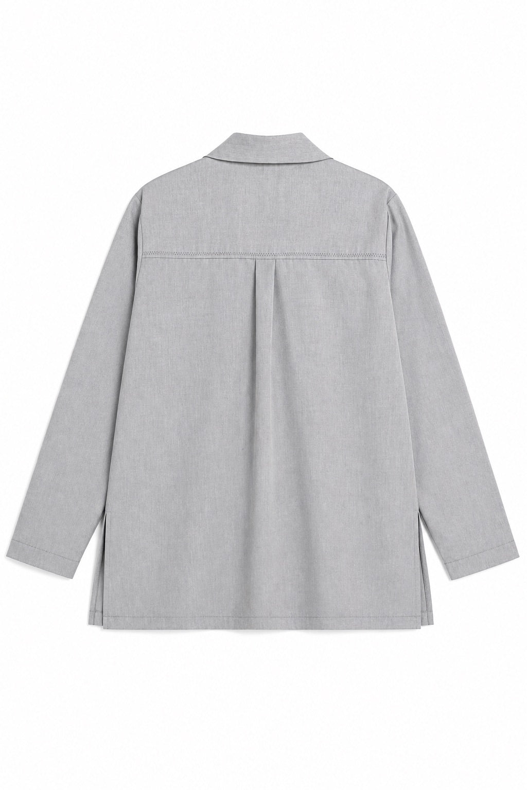 OVERSIZED HEMD MIT STRUKTURDETAIL