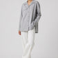 OVERSIZED HEMD MIT STRUKTURDETAIL